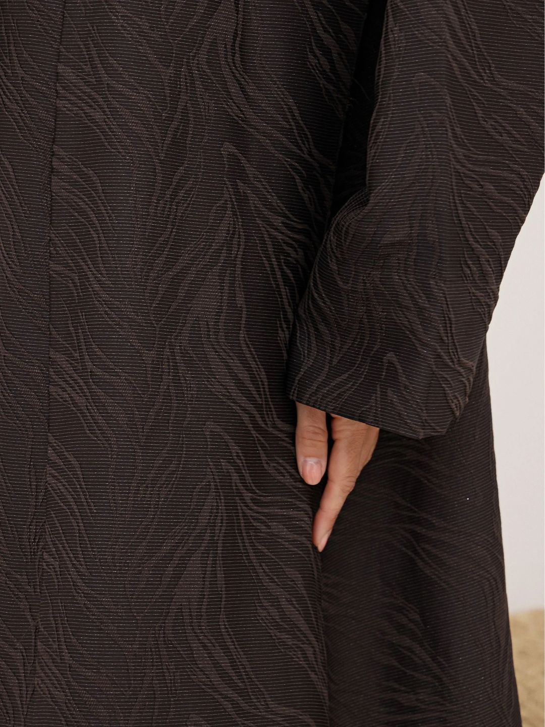 Women’s Crepe Abaya – Elegant Daily Modest Wear | WB6 - 14