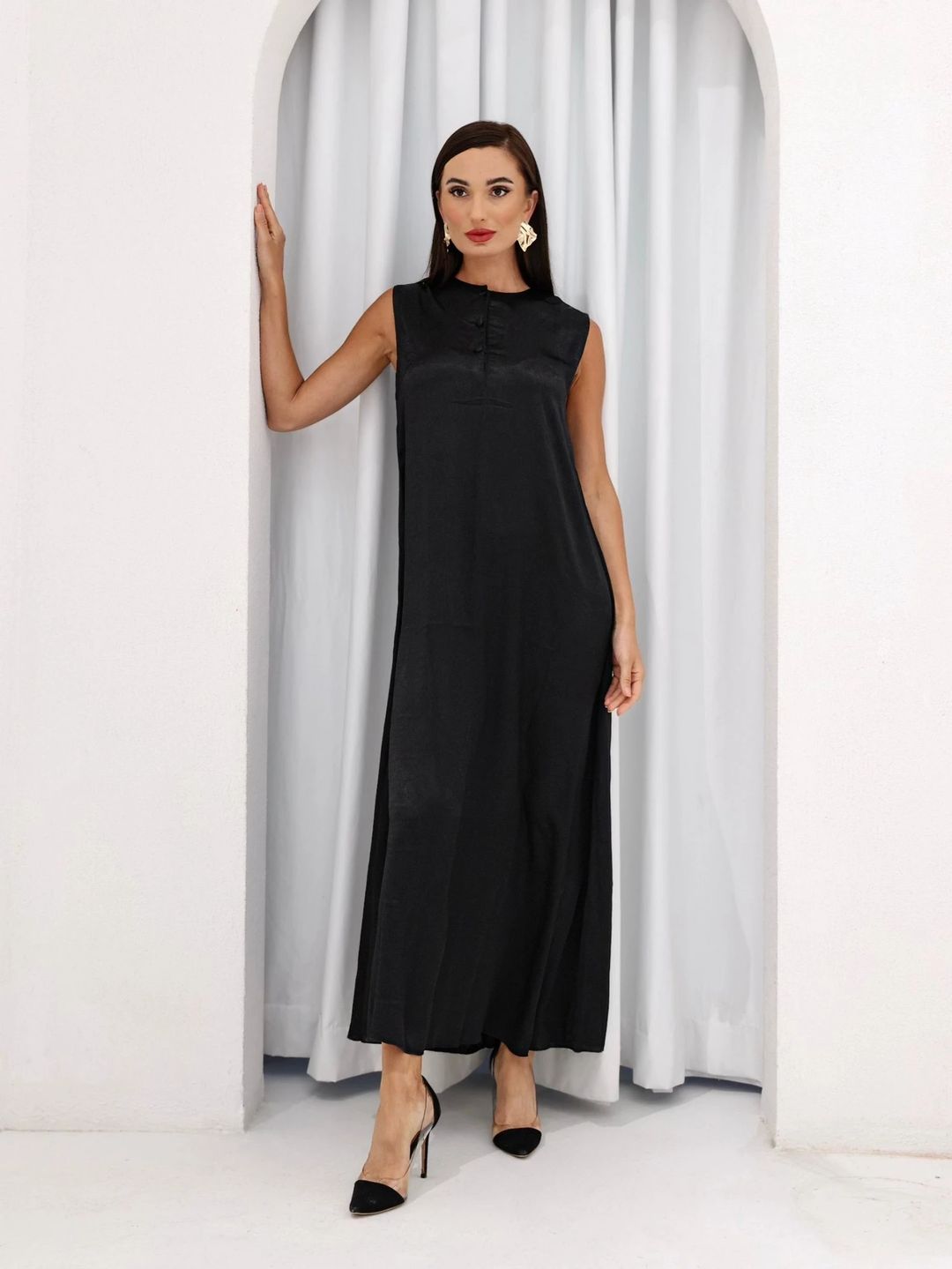 Selena Dress – Satin Crepe - 1