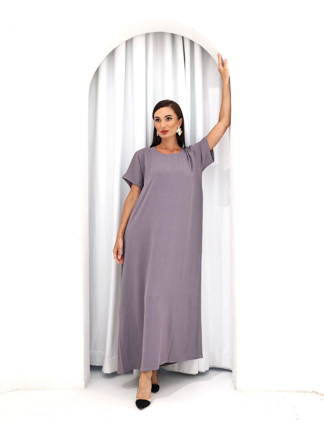 Miral Comfort Crepe Dress | d00 - 1