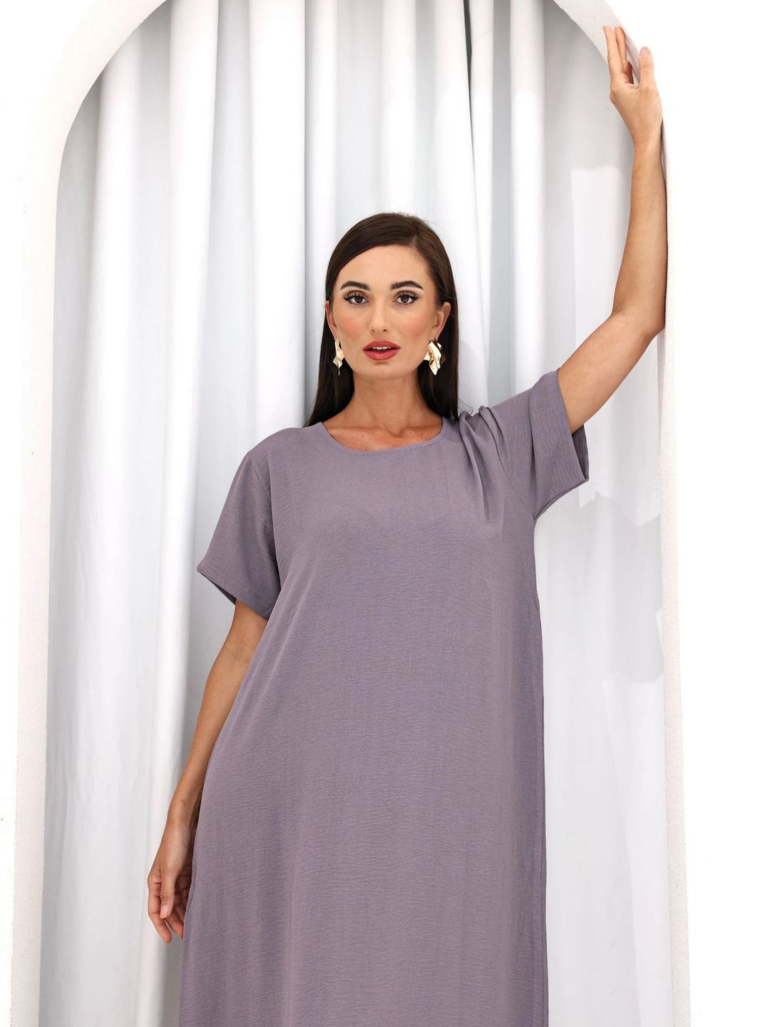 Miral Comfort Crepe Dress | d00 - 3