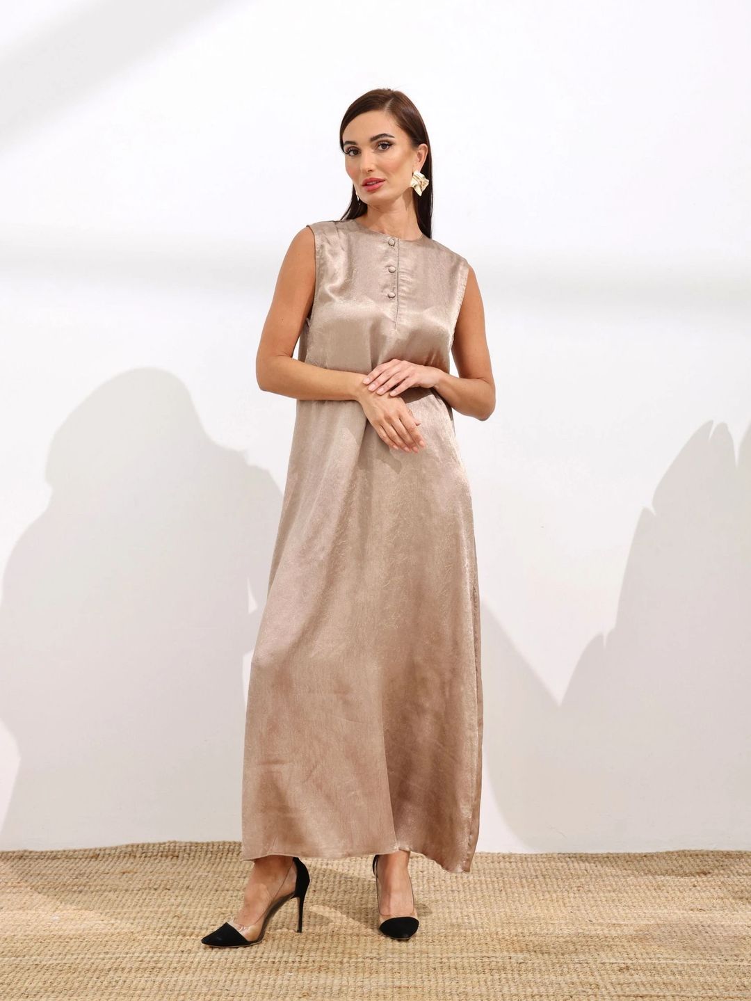Selena Dress – Satin Crepe - 7