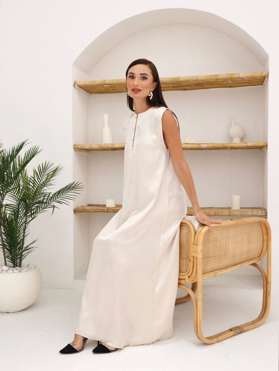 Selena Dress – Satin Crepe - 13