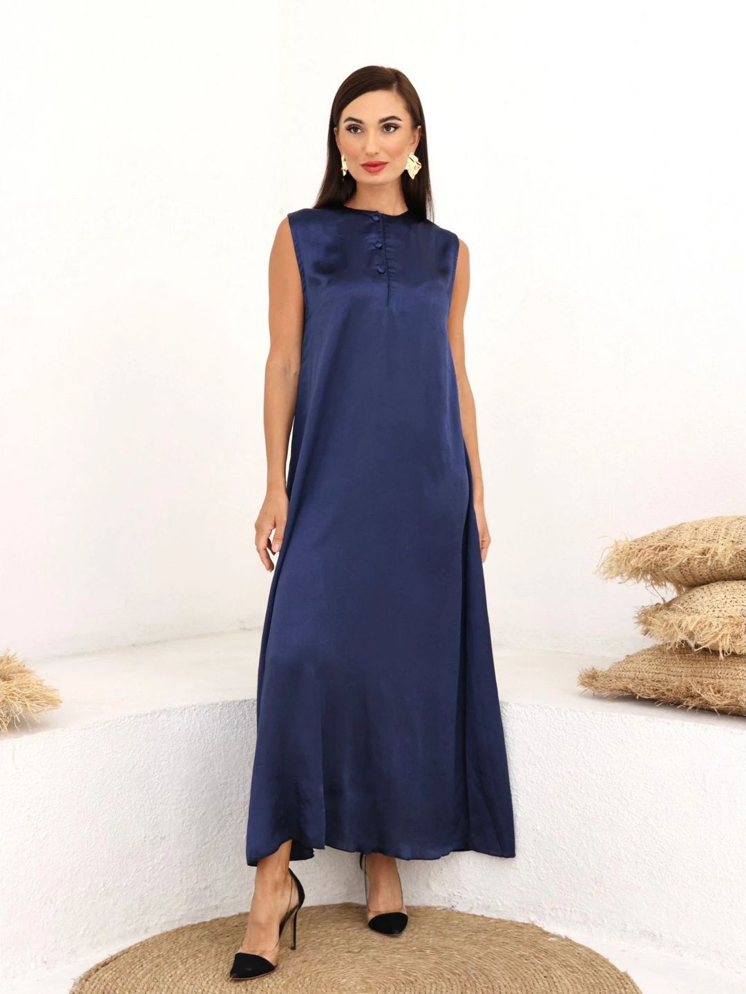 Selena Dress – Satin Crepe - 11