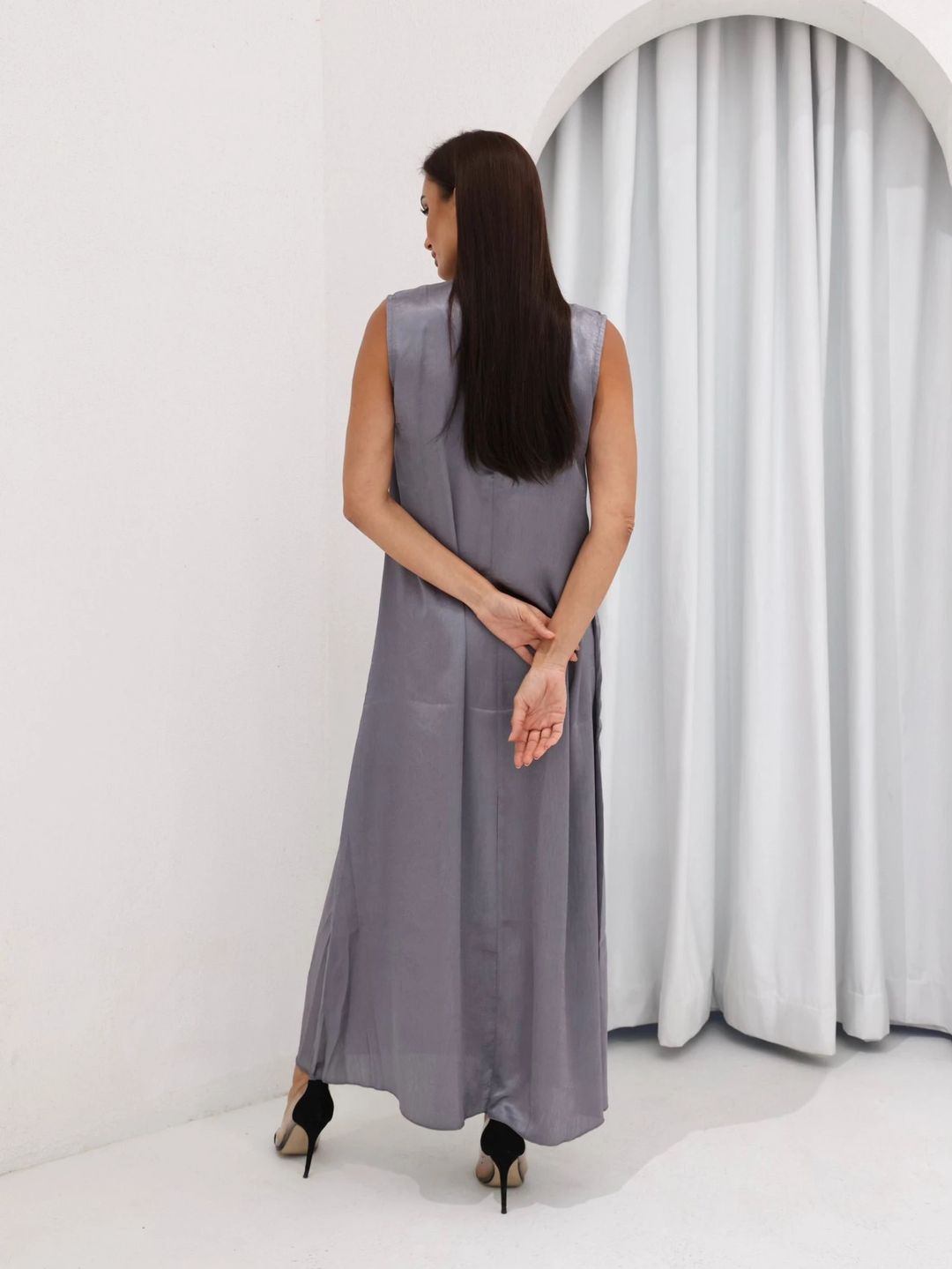 Selena Dress – Satin Crepe - 21
