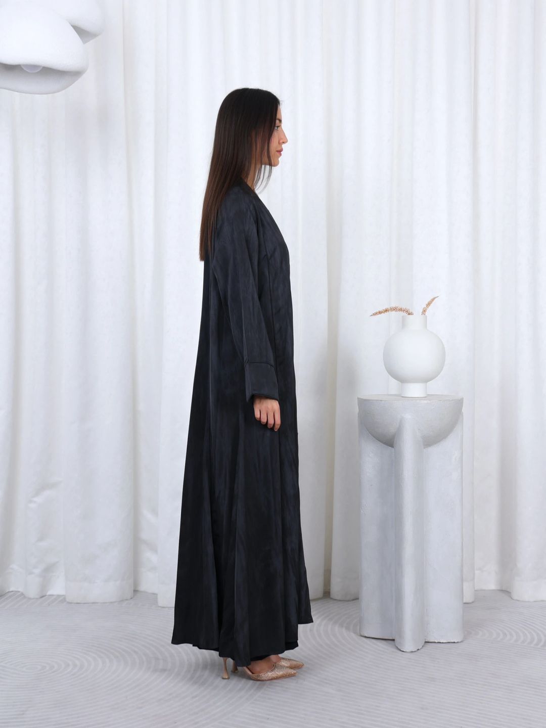 عباية نسائية يومية أنيقة – تصميم محتشم | WB70 - 7