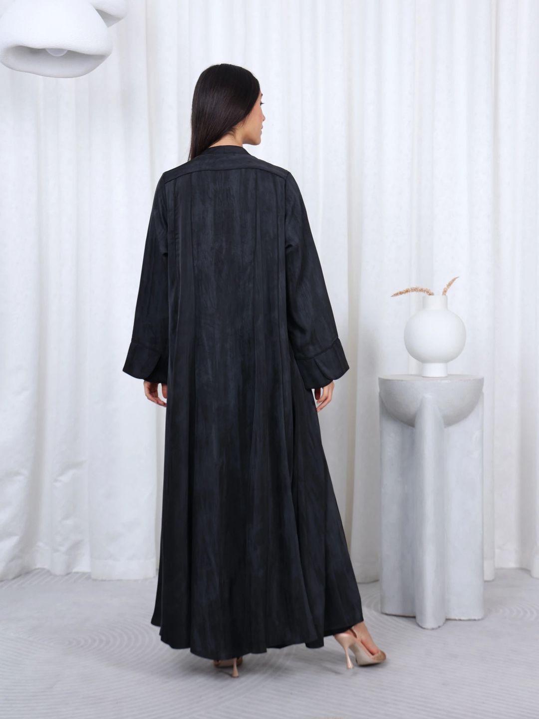 عباية نسائية يومية أنيقة – تصميم محتشم | WB70 - 8