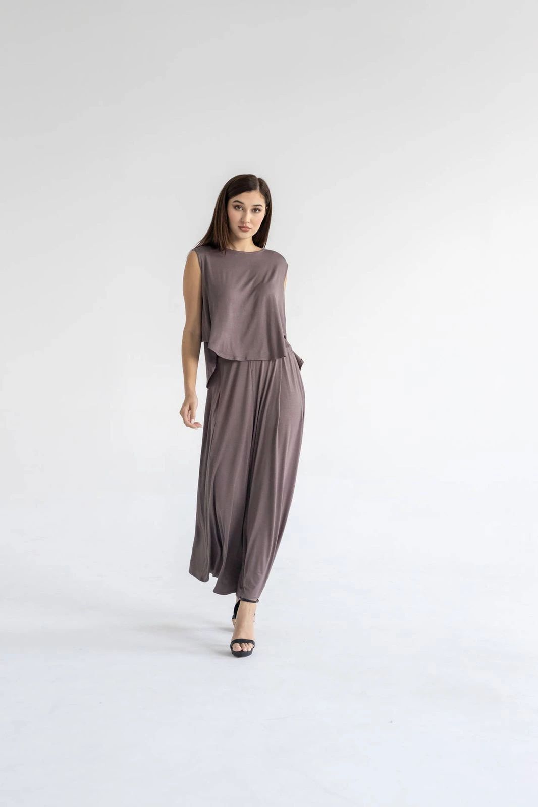 Women’s Cotton Stretch Two-Piece Set – Comfortable Daily Wear | GT101 - 5