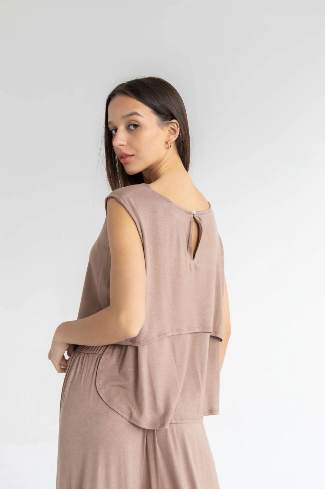 Women’s Cotton Stretch Two-Piece Set – Comfortable Daily Wear | GT101 - 10