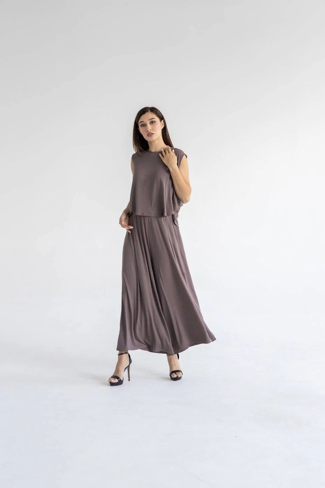 Women’s Cotton Stretch Two-Piece Set – Comfortable Daily Wear | GT101 - 6