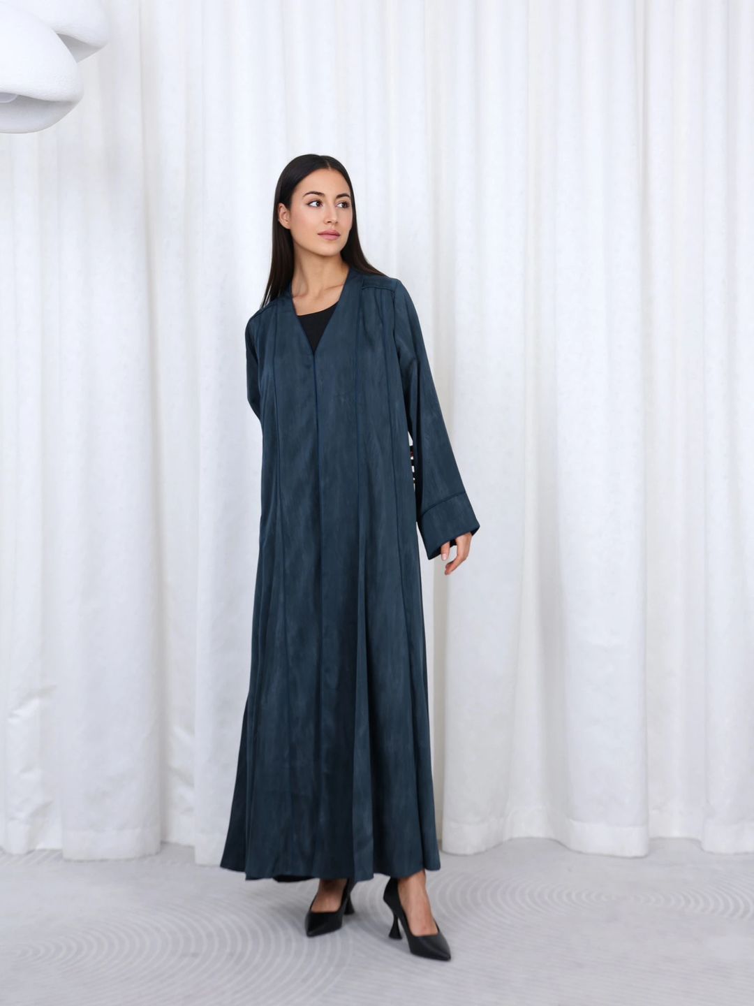 عباية نسائية يومية أنيقة – تصميم محتشم | WB70 - 20