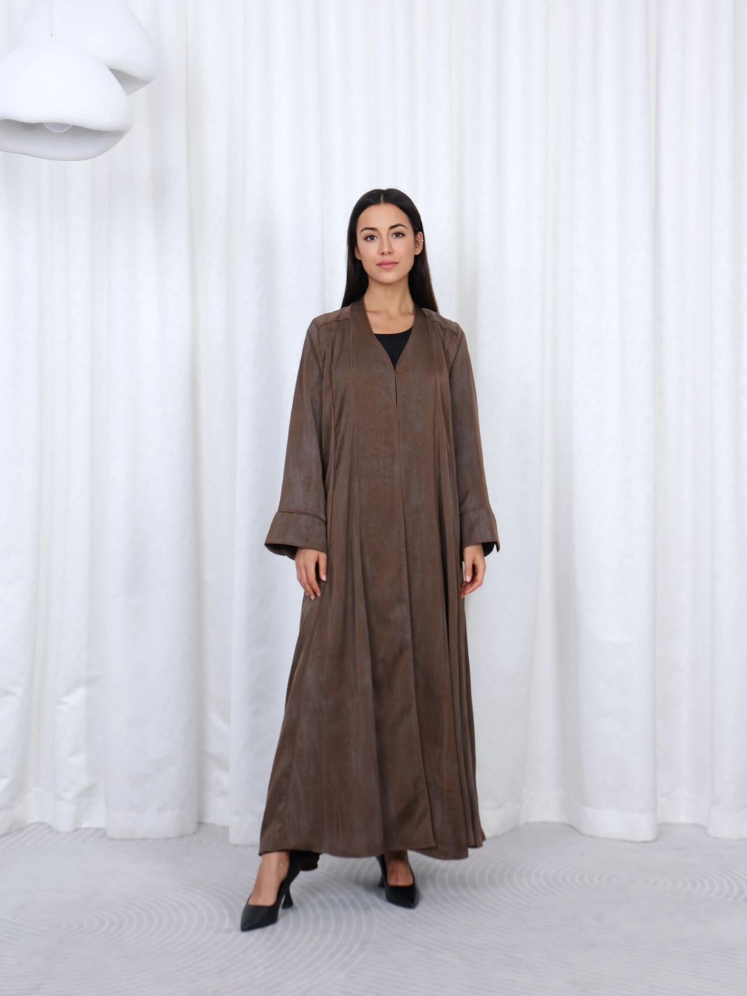 عباية نسائية يومية أنيقة – تصميم محتشم | WB70 - 23