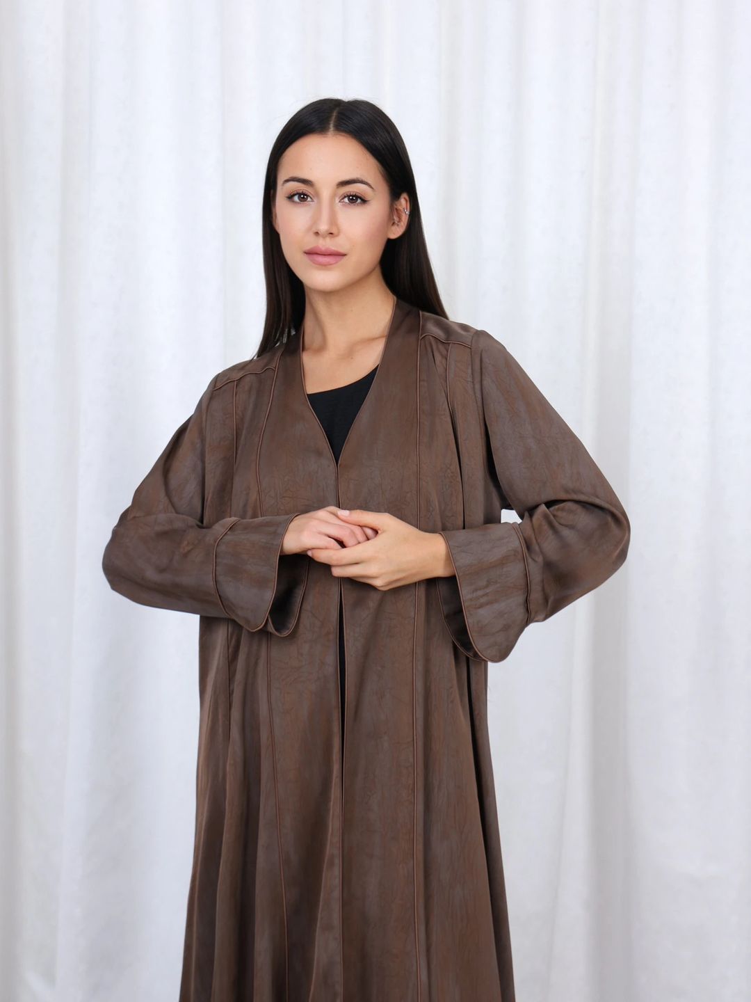 عباية نسائية يومية أنيقة – تصميم محتشم | WB70 - 24