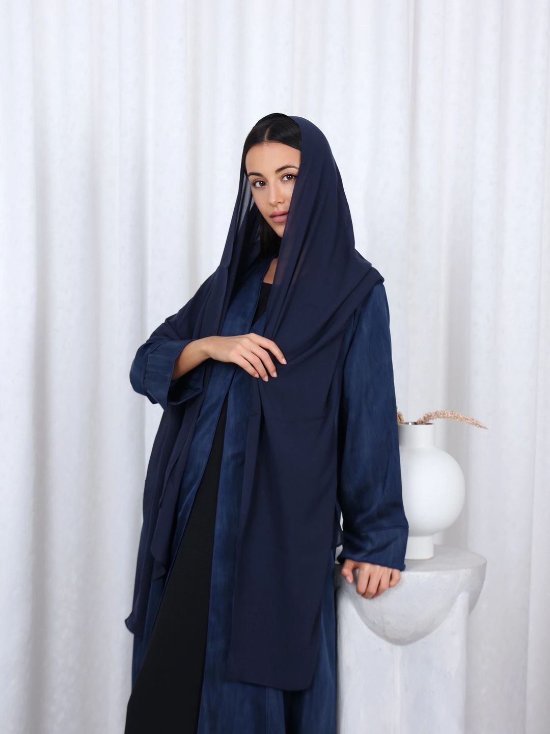 عباية نسائية يومية أنيقة – تصميم محتشم | WB70 - 28