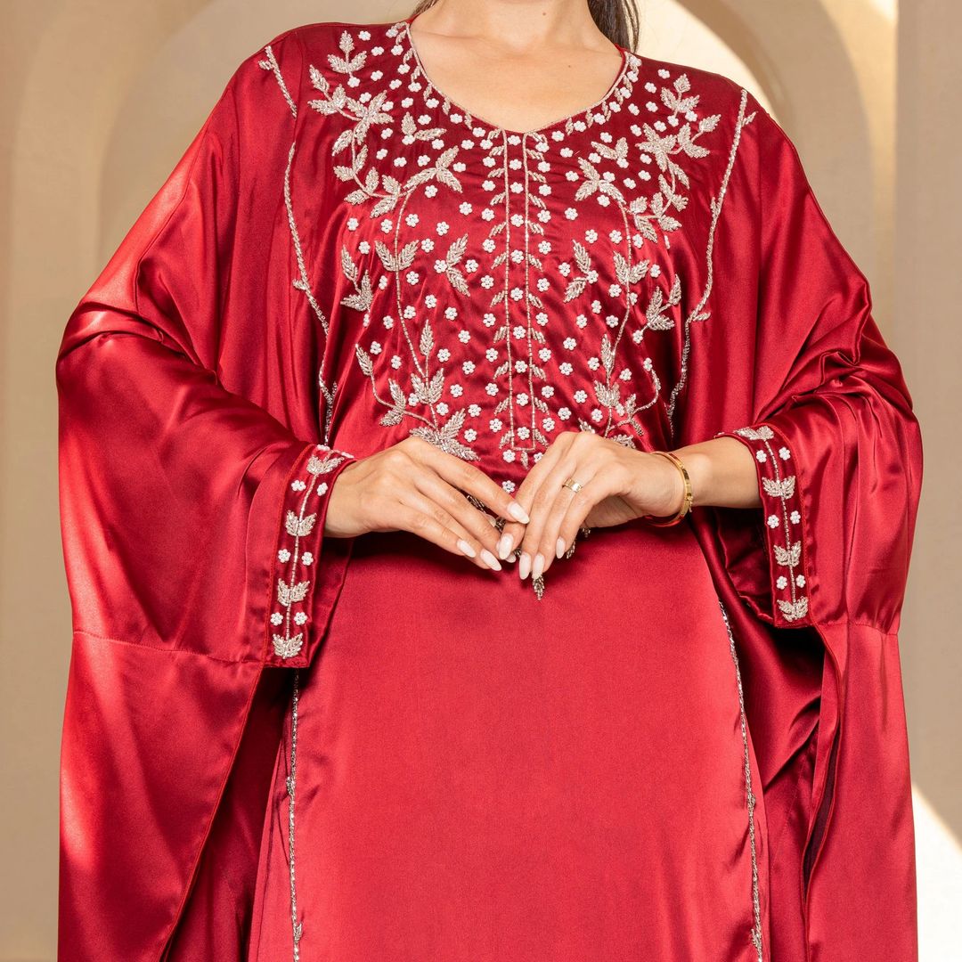 RED Beauty Kaftan - 3