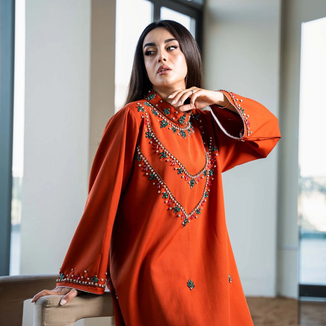 Orange Kaftan - 4