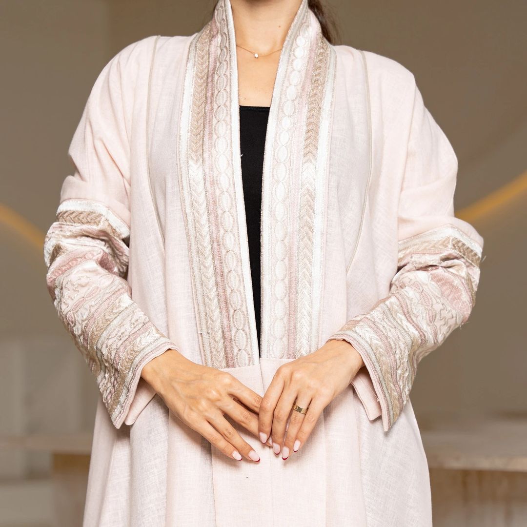 PINK SAUDI ABAYA - 5