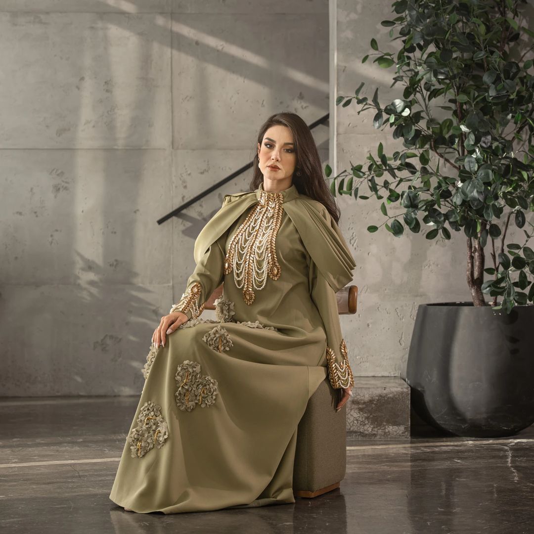 Luxury Crystal Kaftan – Dress to Impress Collection by Sugar Babes - 4