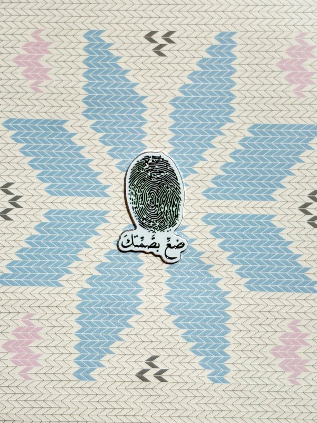 Thumb mark Magnetic Sticker - 2