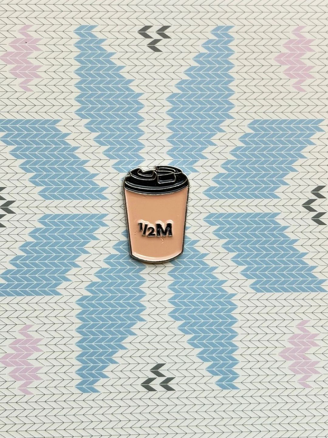 1/2M Beige Magnetic Sticker - 2