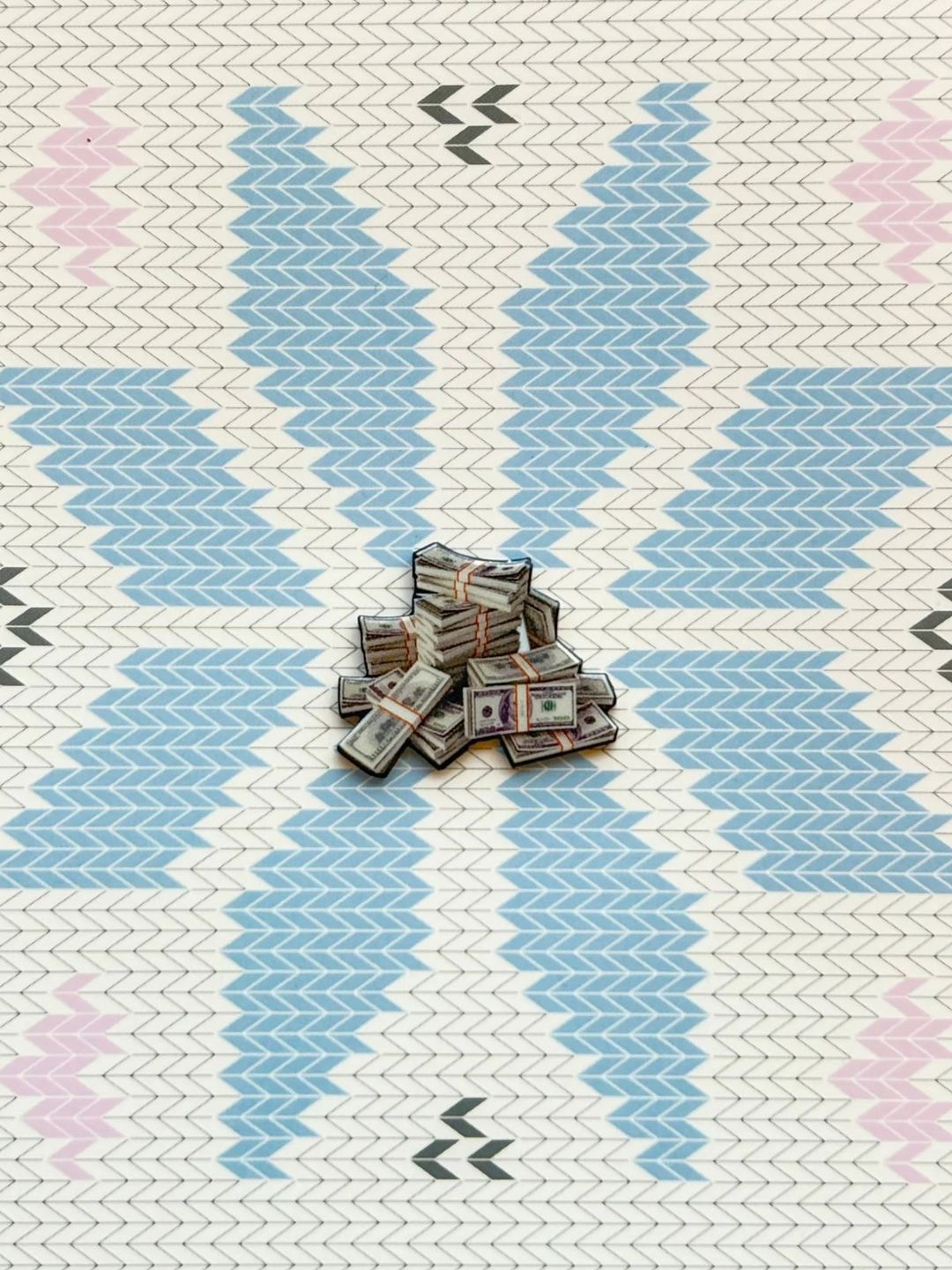 Cash Magnetic Sticker - 2