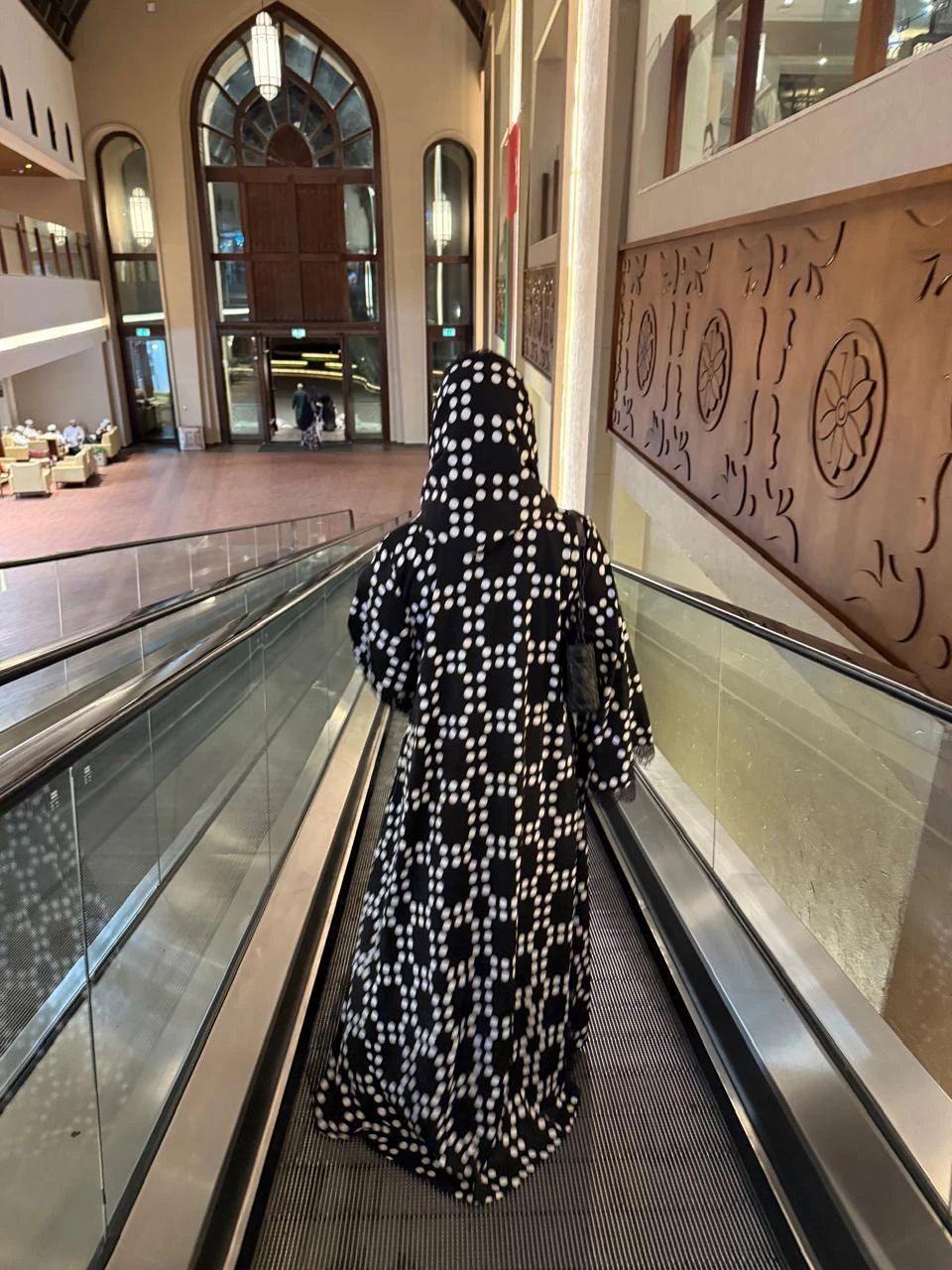 Polka Dots Abaya - 6