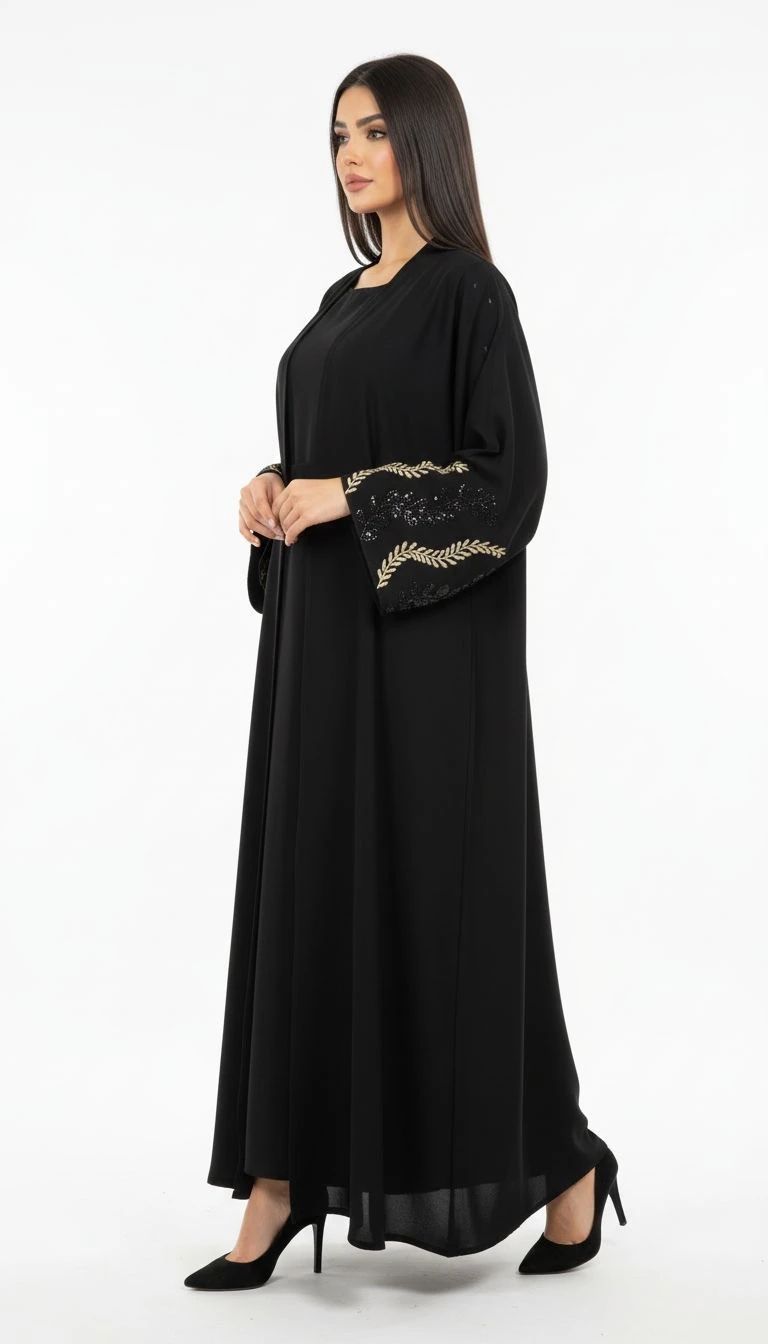 Pink Bunny Basic Abaya.02 - 2