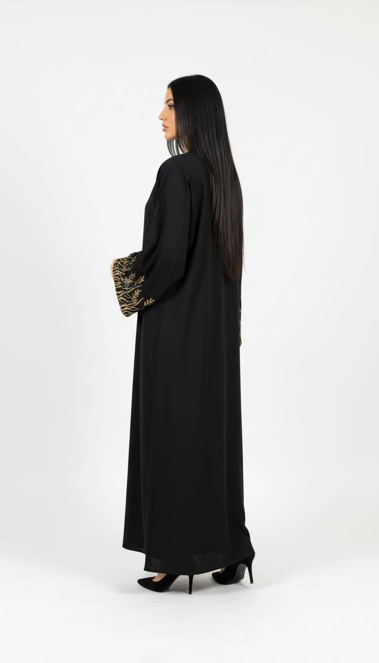 Pink Bunny Basic Abaya.04 - 3