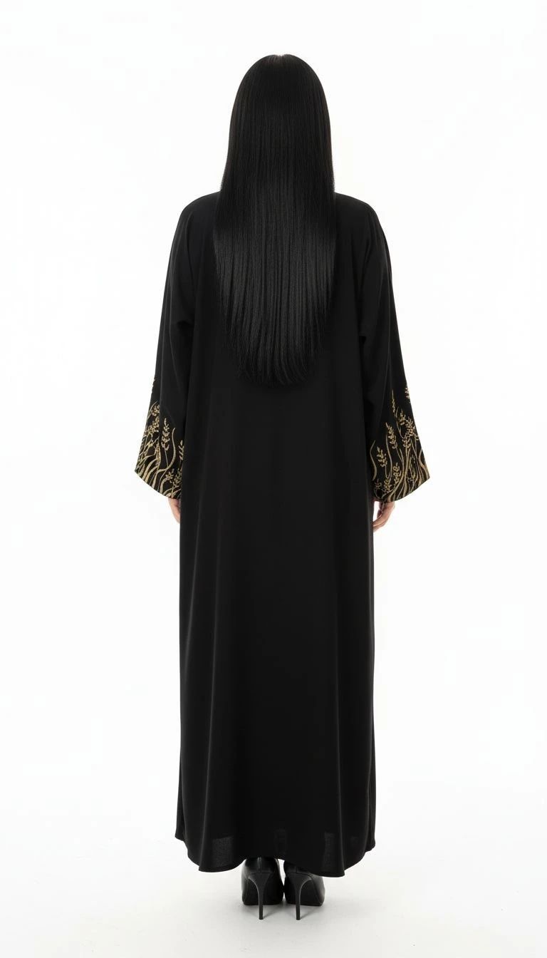Pink Bunny Basic Abaya.04 - 4
