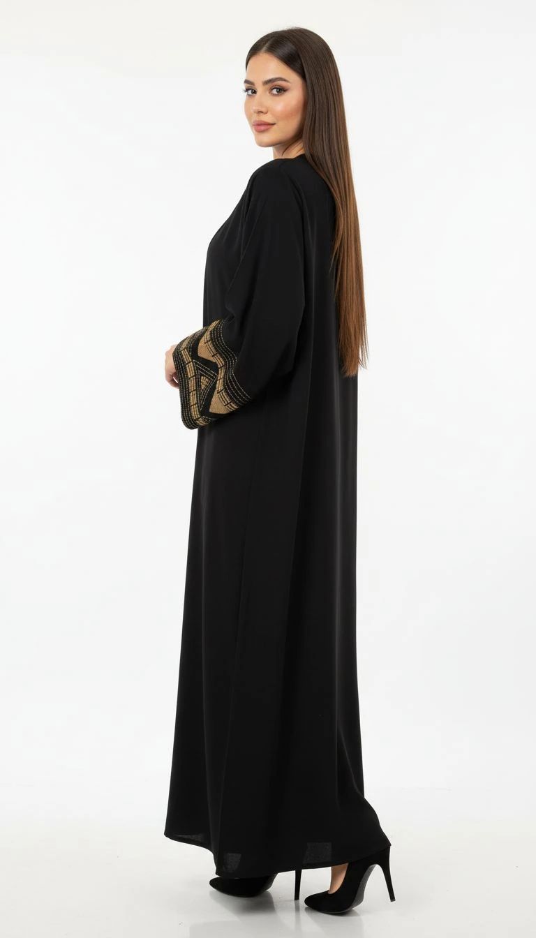 Pink Bunny Basic Abaya.05 - 3