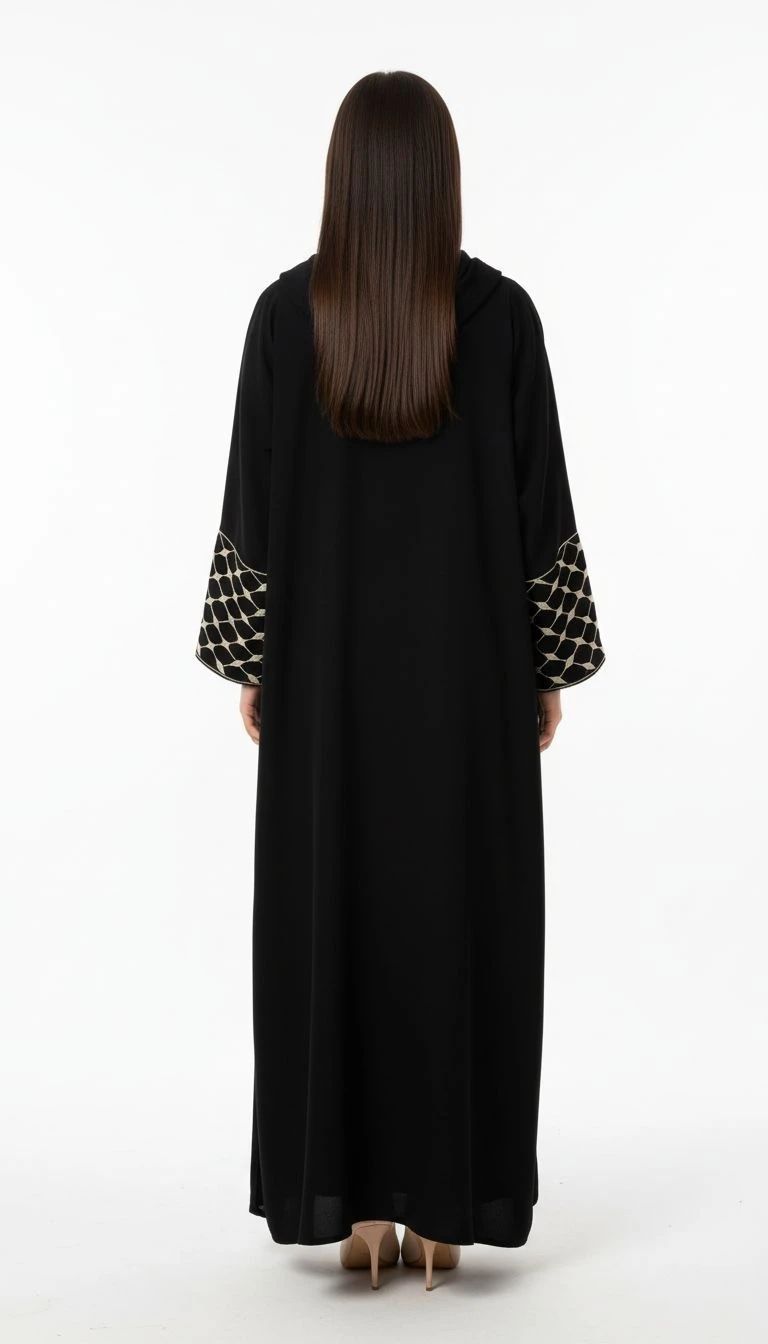 Pink Bunny Basic Abaya.06 - 3
