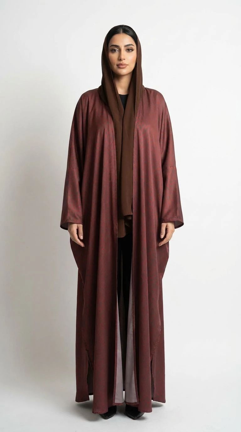 Summer Printed Abaya 07 - 2