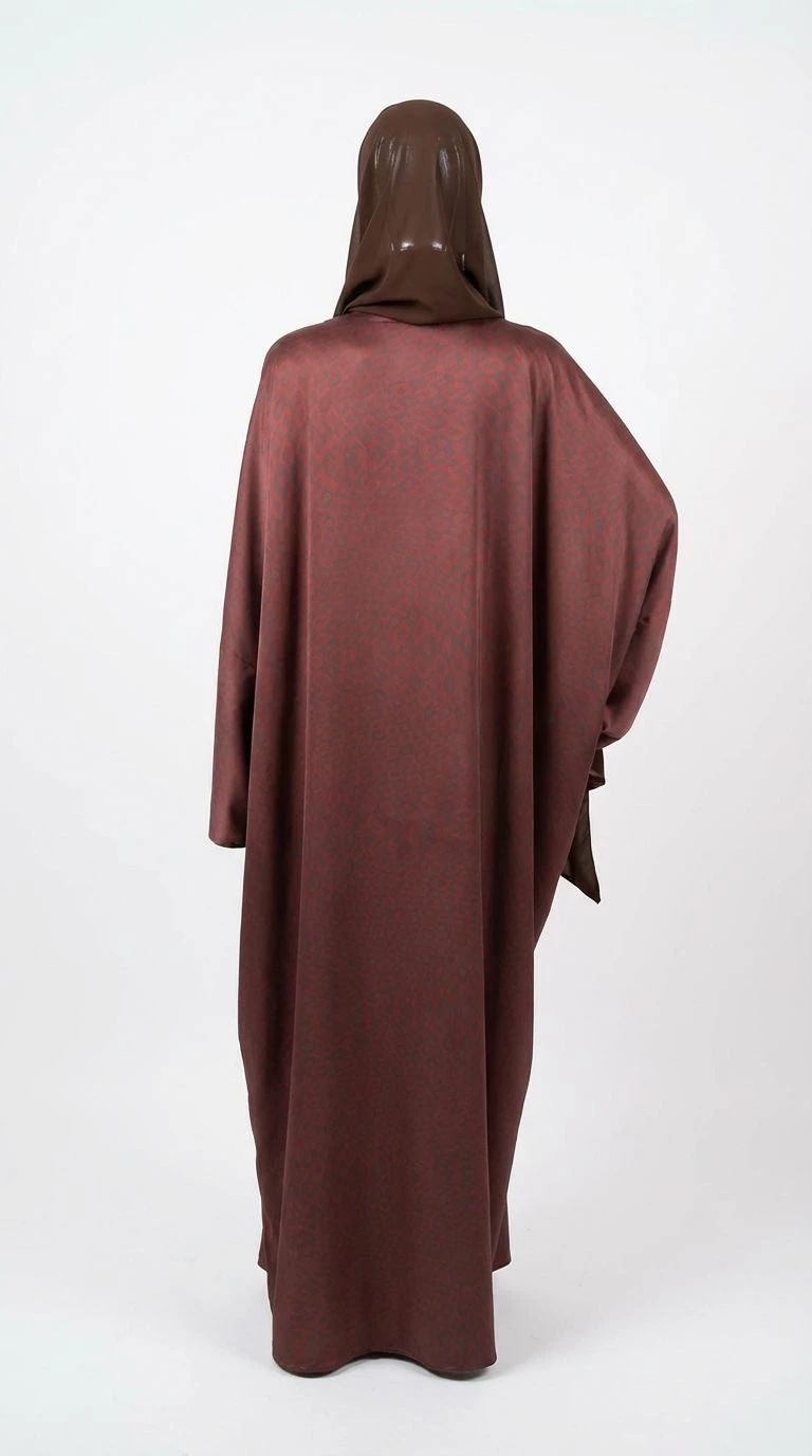 Summer Printed Abaya 07 - 4