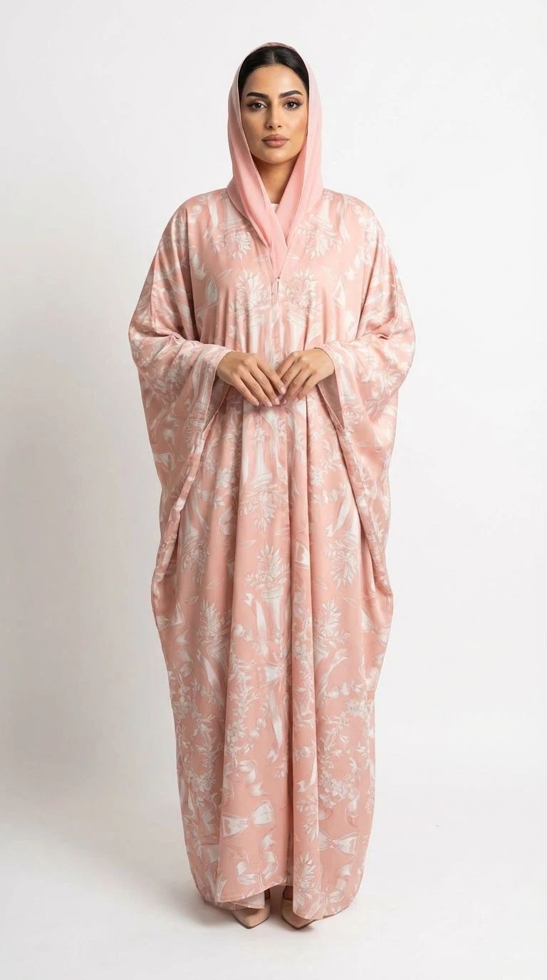 Summer Printed Abaya 11 - 2