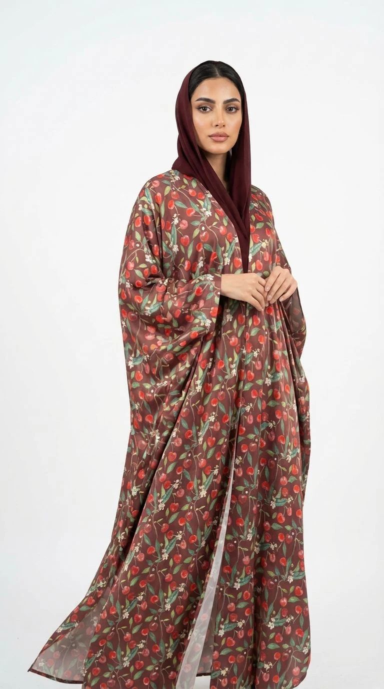 Summer Printed Abaya 12 - 2
