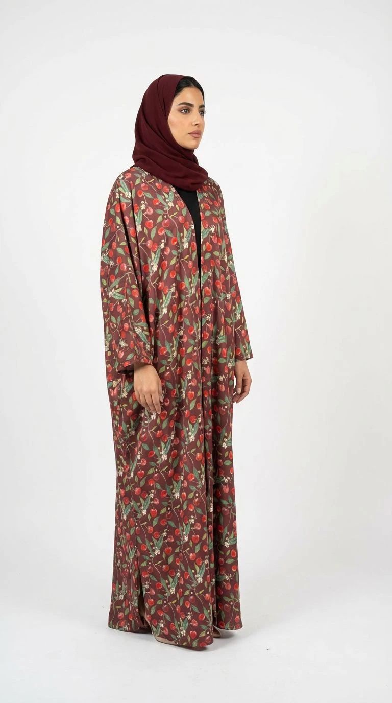 Summer Printed Abaya 12 - 5
