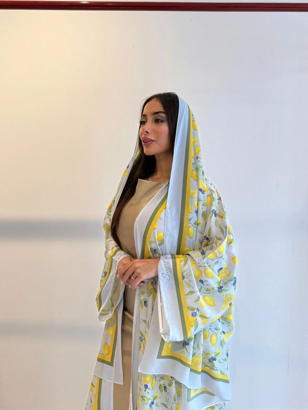 Summer Printed Abaya 13 - 6