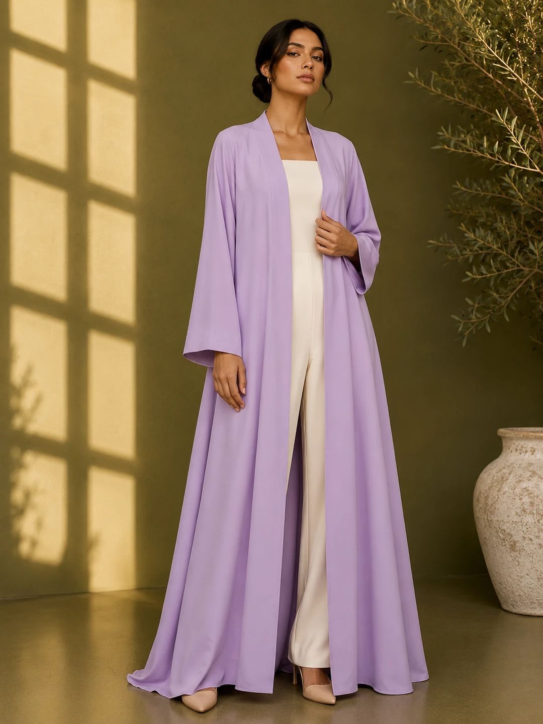 Purple Abaya - 1