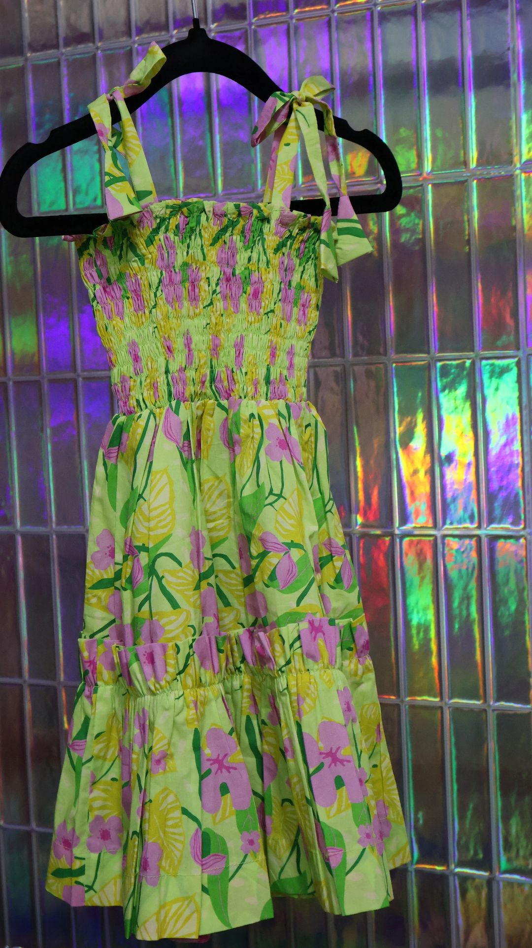 Summer Dress Pink  Floral - 3