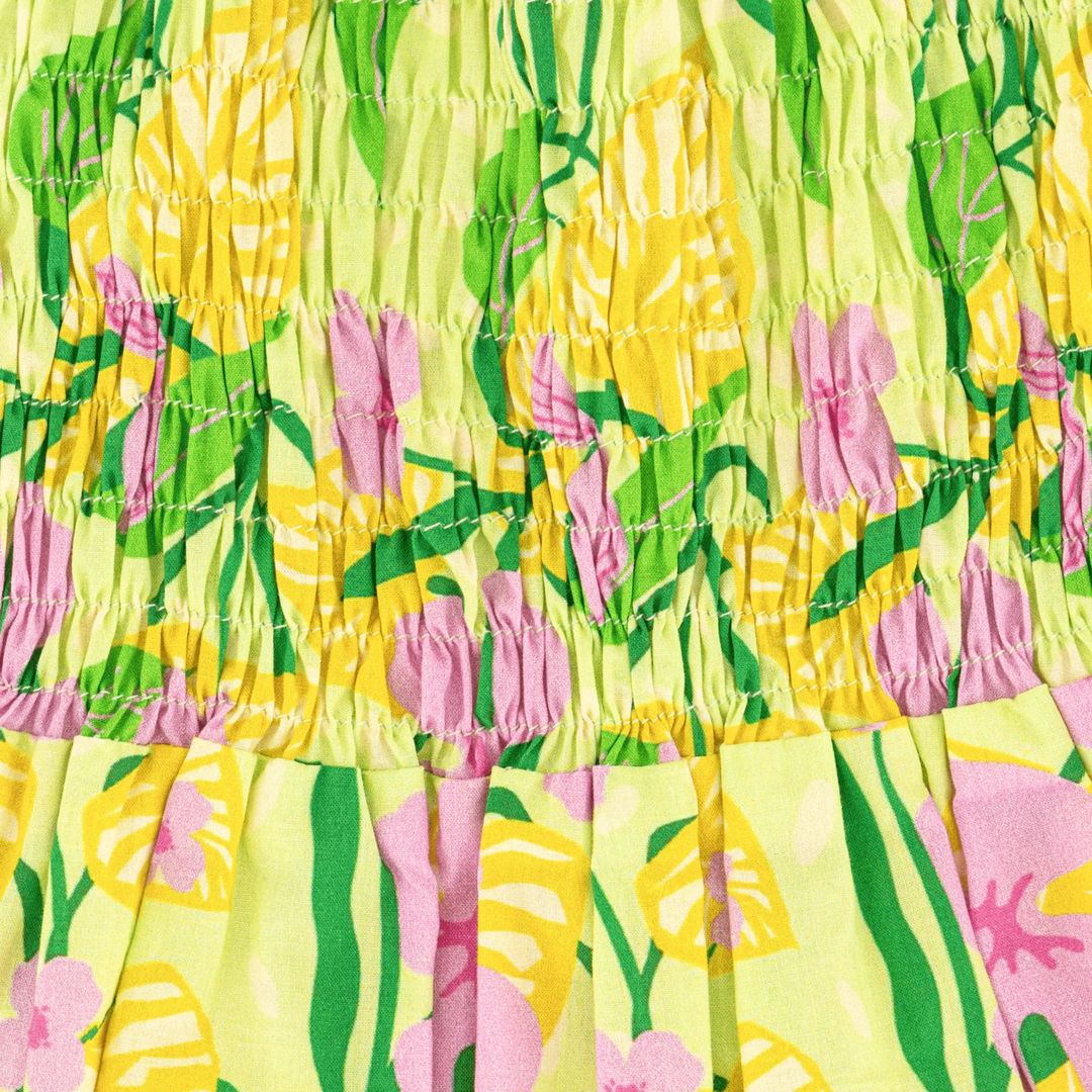 Summer Dress Pink  Floral - 2