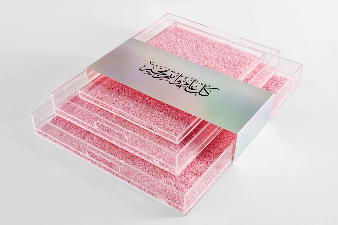 Pink Galaxy Tray - 7