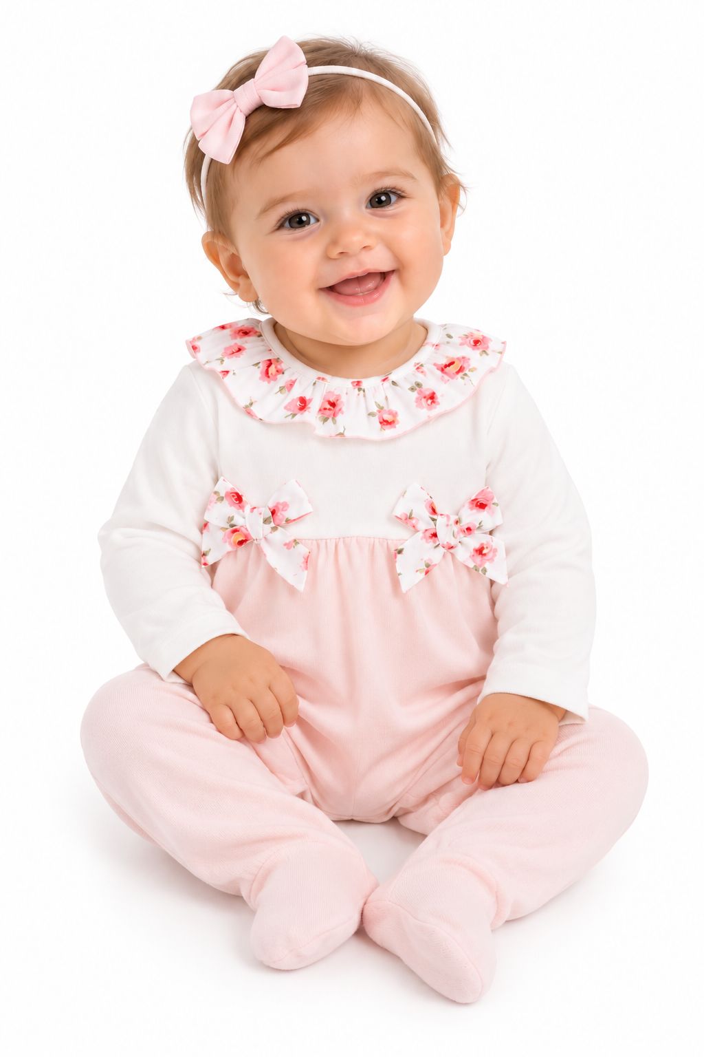 Baby Girls’ Floral Romper - 2