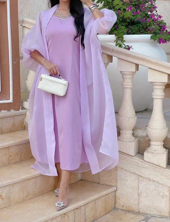 Light purple organza - 1