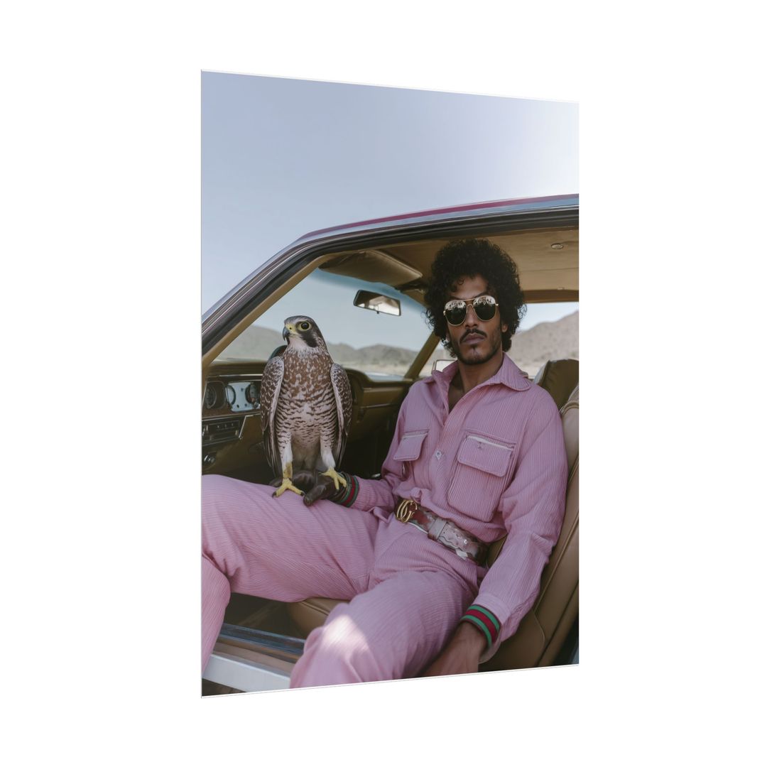 Ride or Fly, Habibi - Dubai 80s Poster Series 30 x 40 - 3
