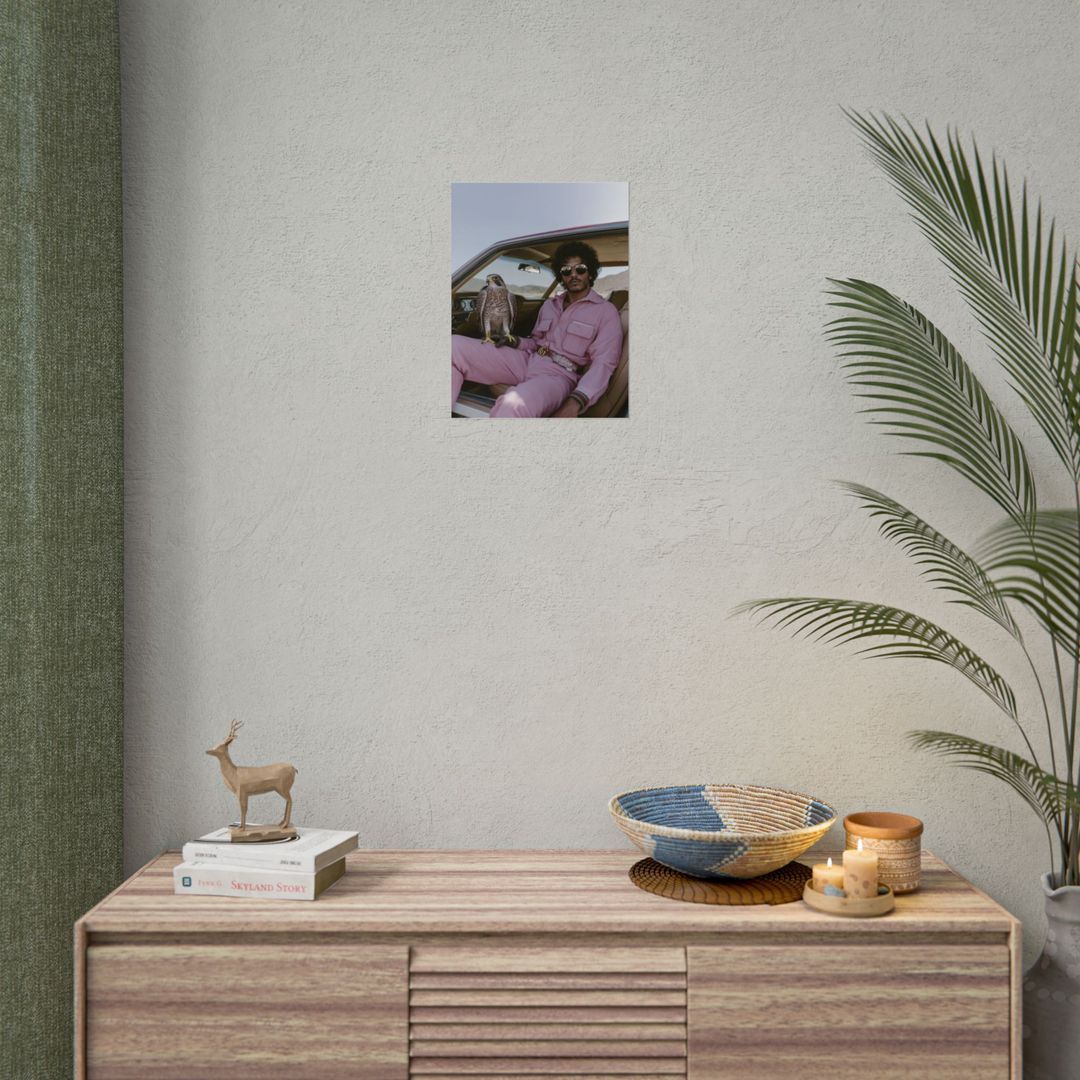 Ride or Fly, Habibi - Dubai 80s Poster Series 30 x 40 - 4