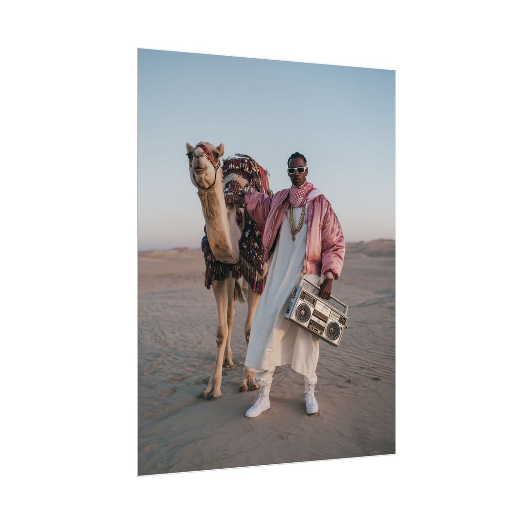 Dune Blaster 3000 - Dubai 80s Poster Series 50 x 70 - 3