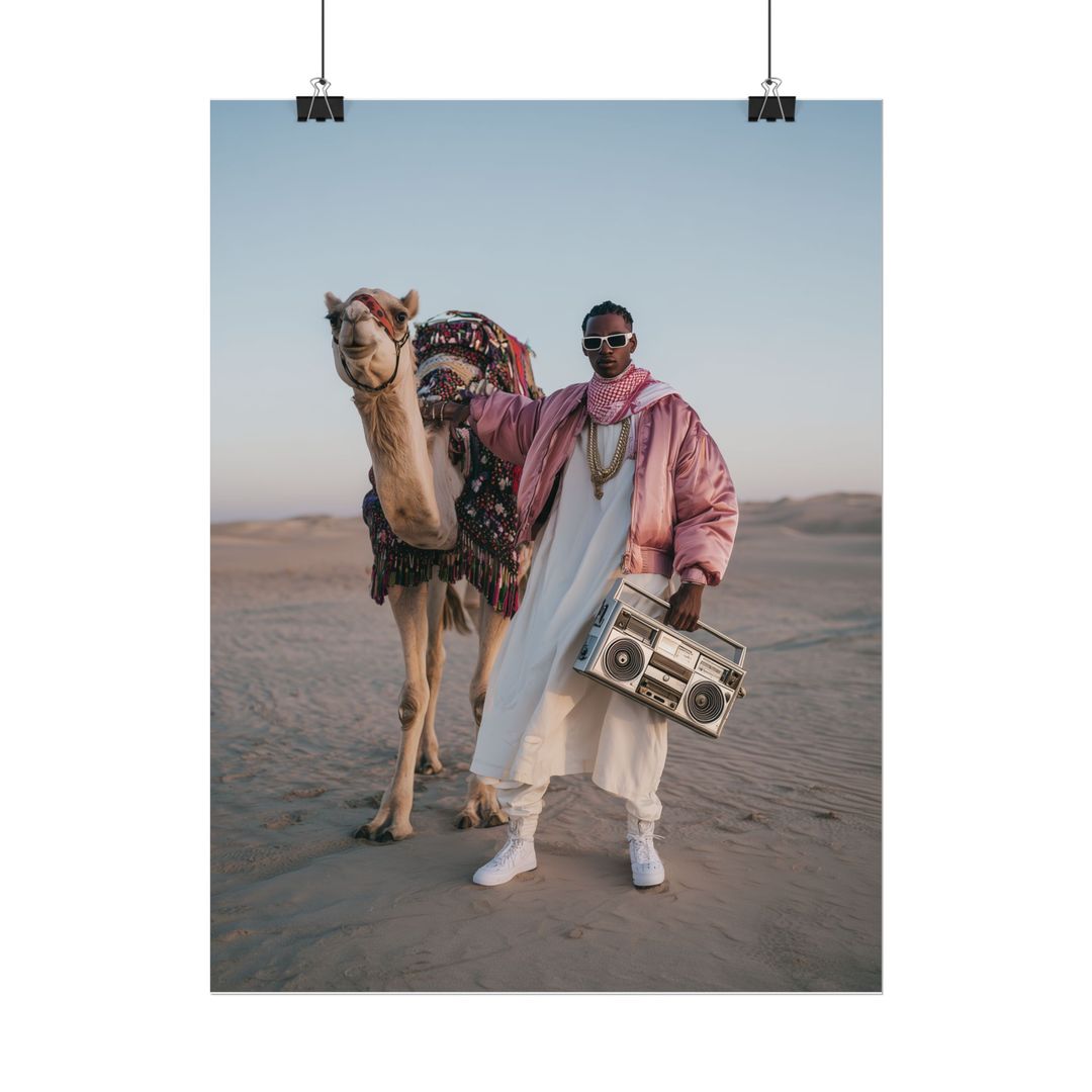 Dune Blaster 3000 - Dubai 80s Poster Series 50 x 70 - 2