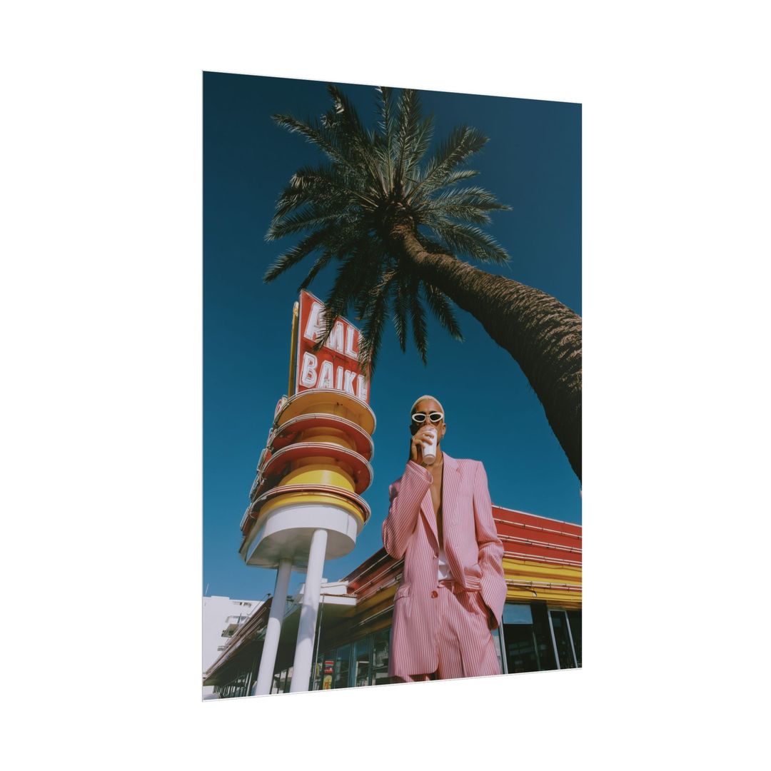 Dubai Americana I - Dubai 80s Limited Collection 160 x 120 cm - 3