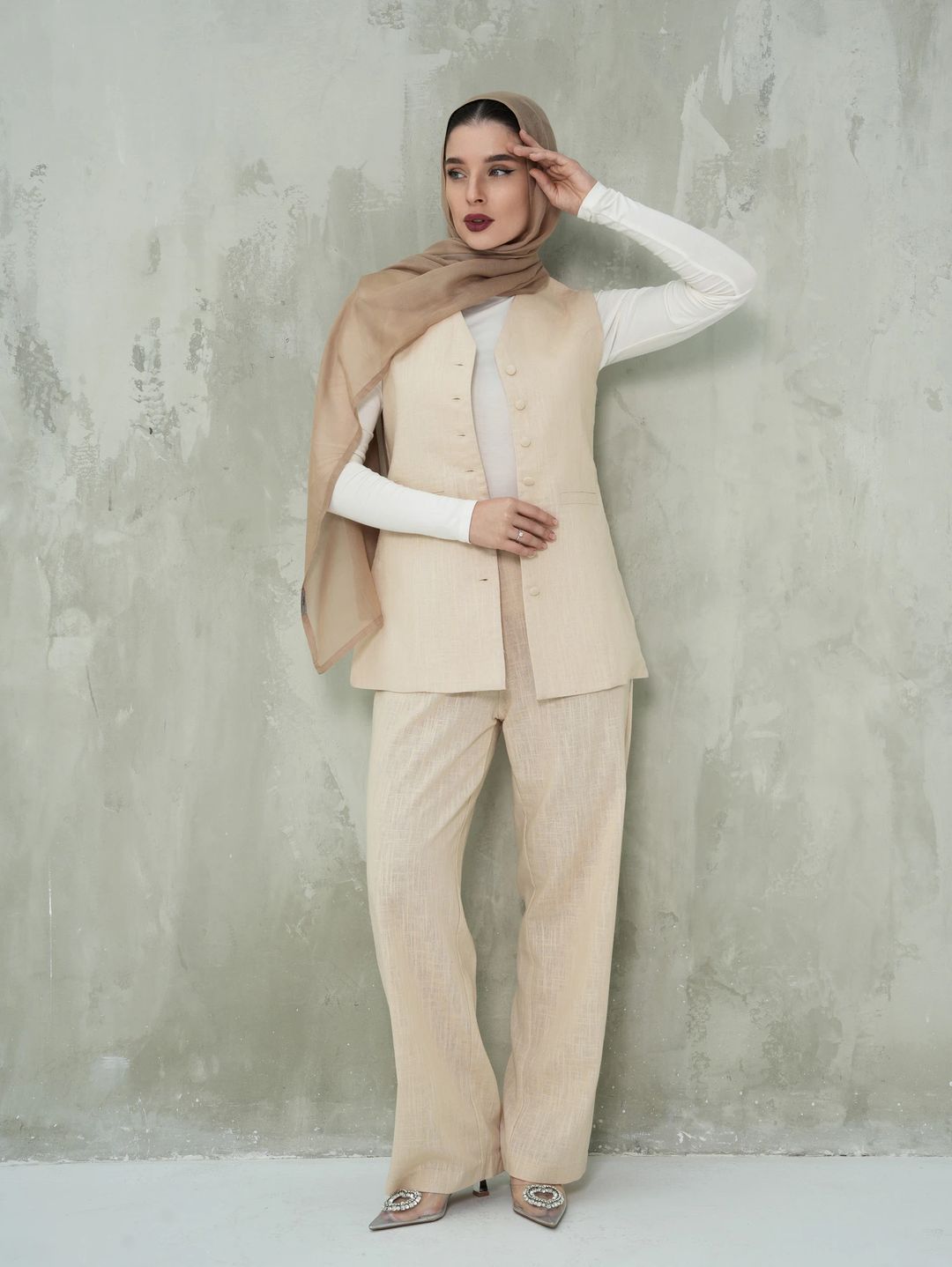 Leena linen set - 2