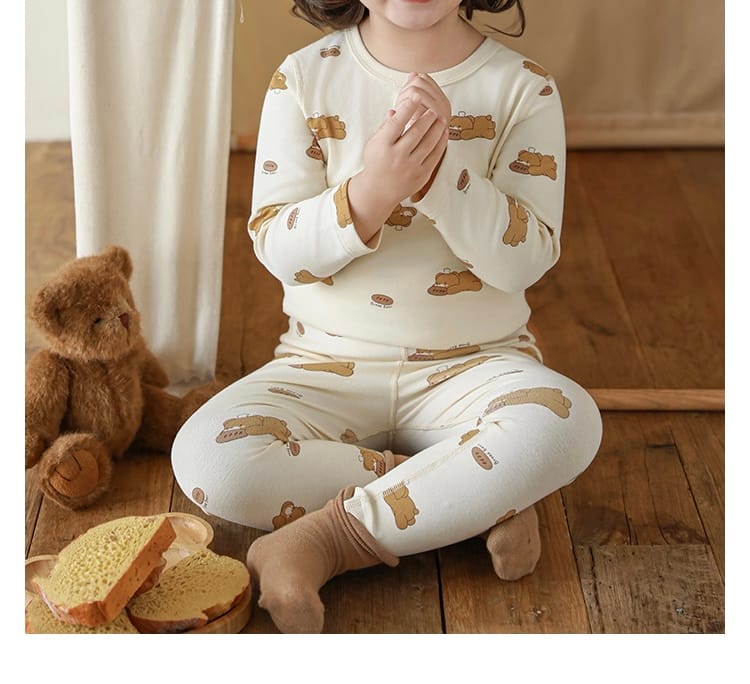 bear toast pijama - 2