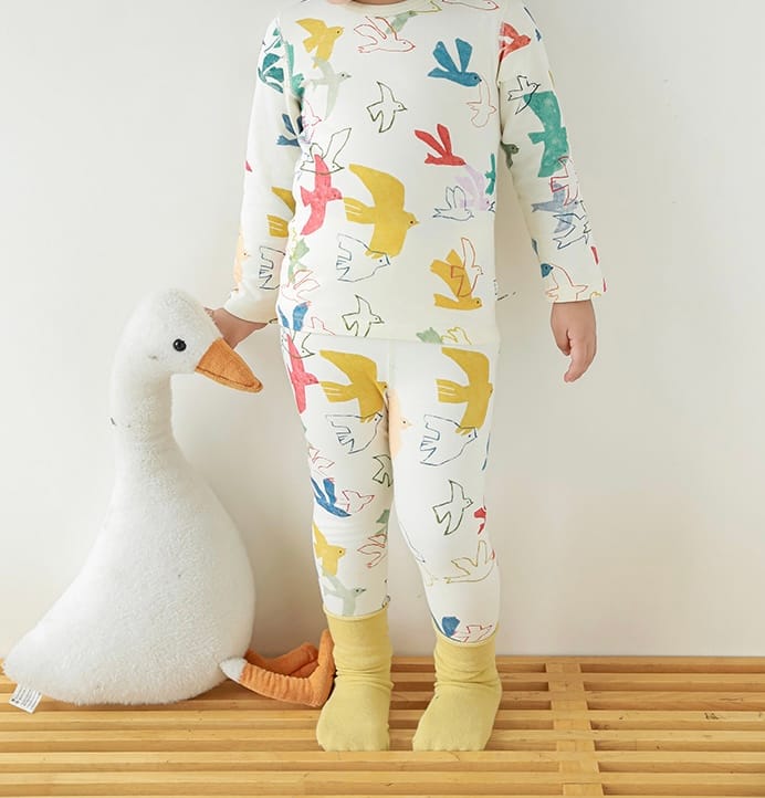colorful bird pijama - 11